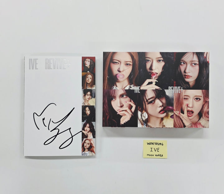 Wonyoung (of IVE) "REVIVE+" - Hand Autographed(Signed) Album [26.03.09]