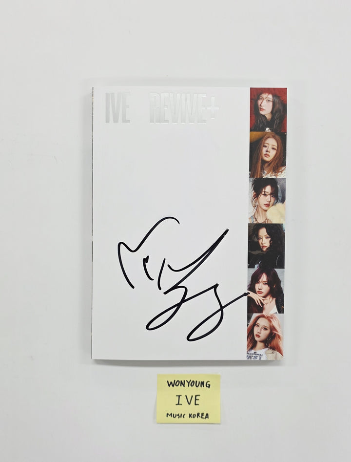 Wonyoung (of IVE) "REVIVE+" - Hand Autographed(Signed) Album [26.03.09]