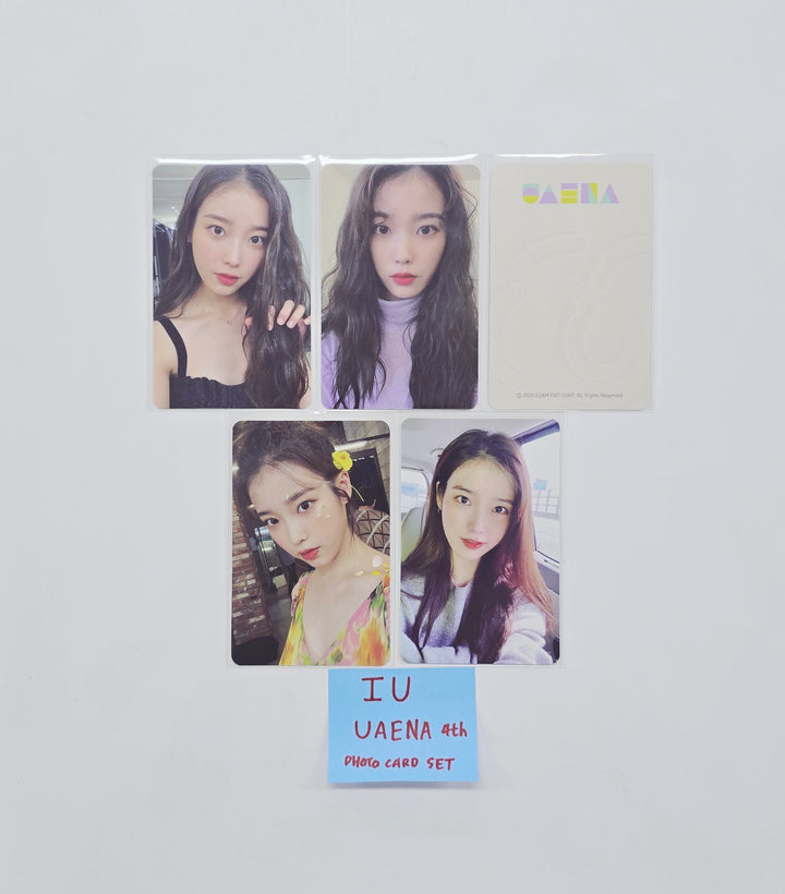 IU "UAENA" 4th - Official Fanclub Kit Photocard Set (5ea) [26.03.10]