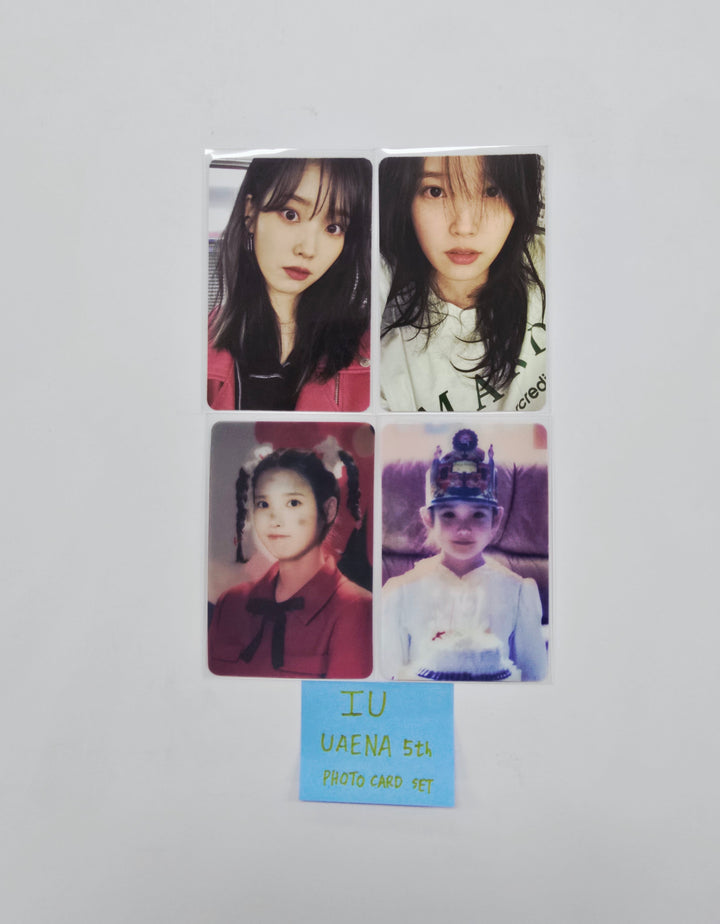 IU "UAENA" 5th - Official Fanclub Kit Photocard Set (4ea) [26.03.10]