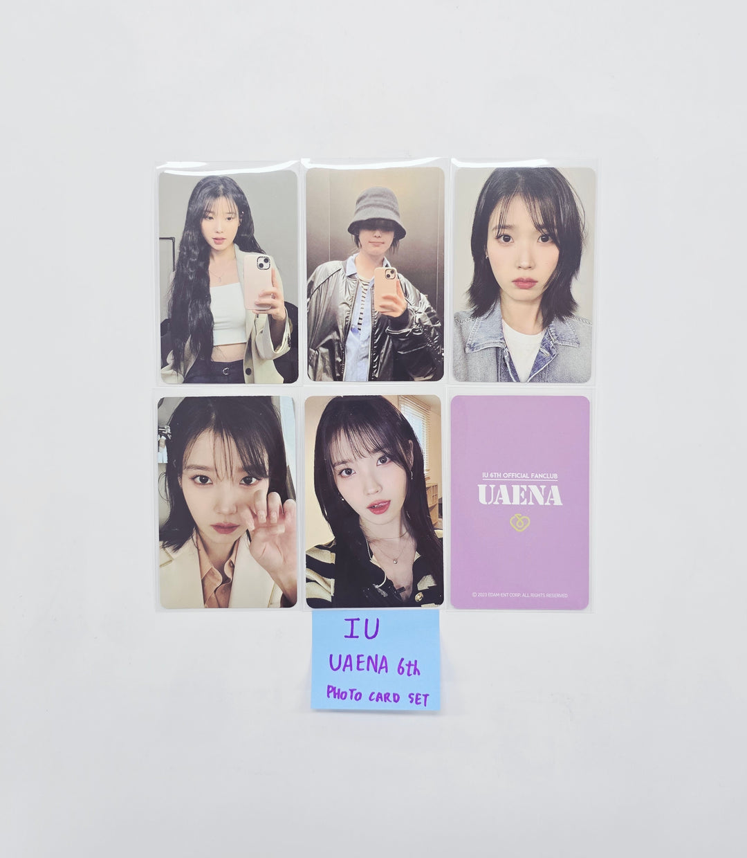 IU "UAENA" 6th - Official Fanclub Kit Photocard Set (6ea) [26.03.10]