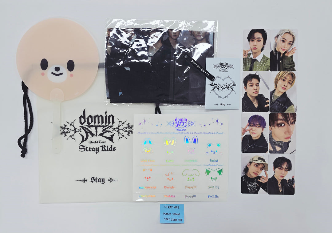 Stray Kids "World Tour dominATE" - STAY ZONE Photocards Set (8ea) + MD [26.03.10]