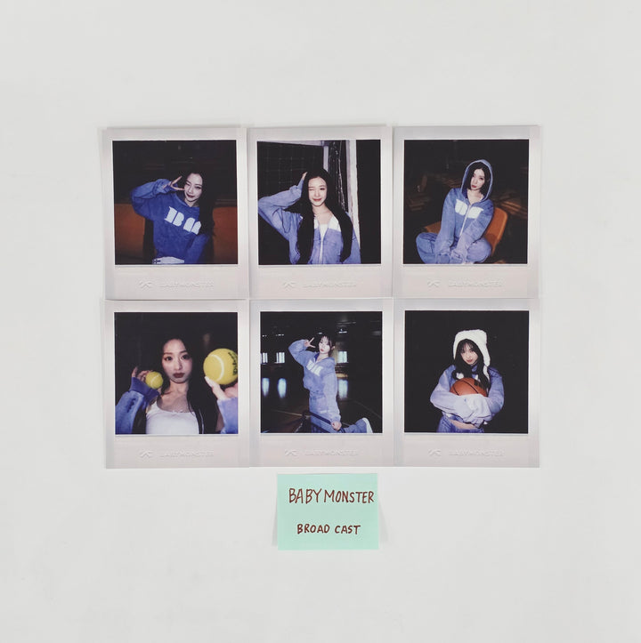 BABYMONSTER "REALLY LIKE YOU" - Broadcast Polaroid type Photocard Set [26.03.11]