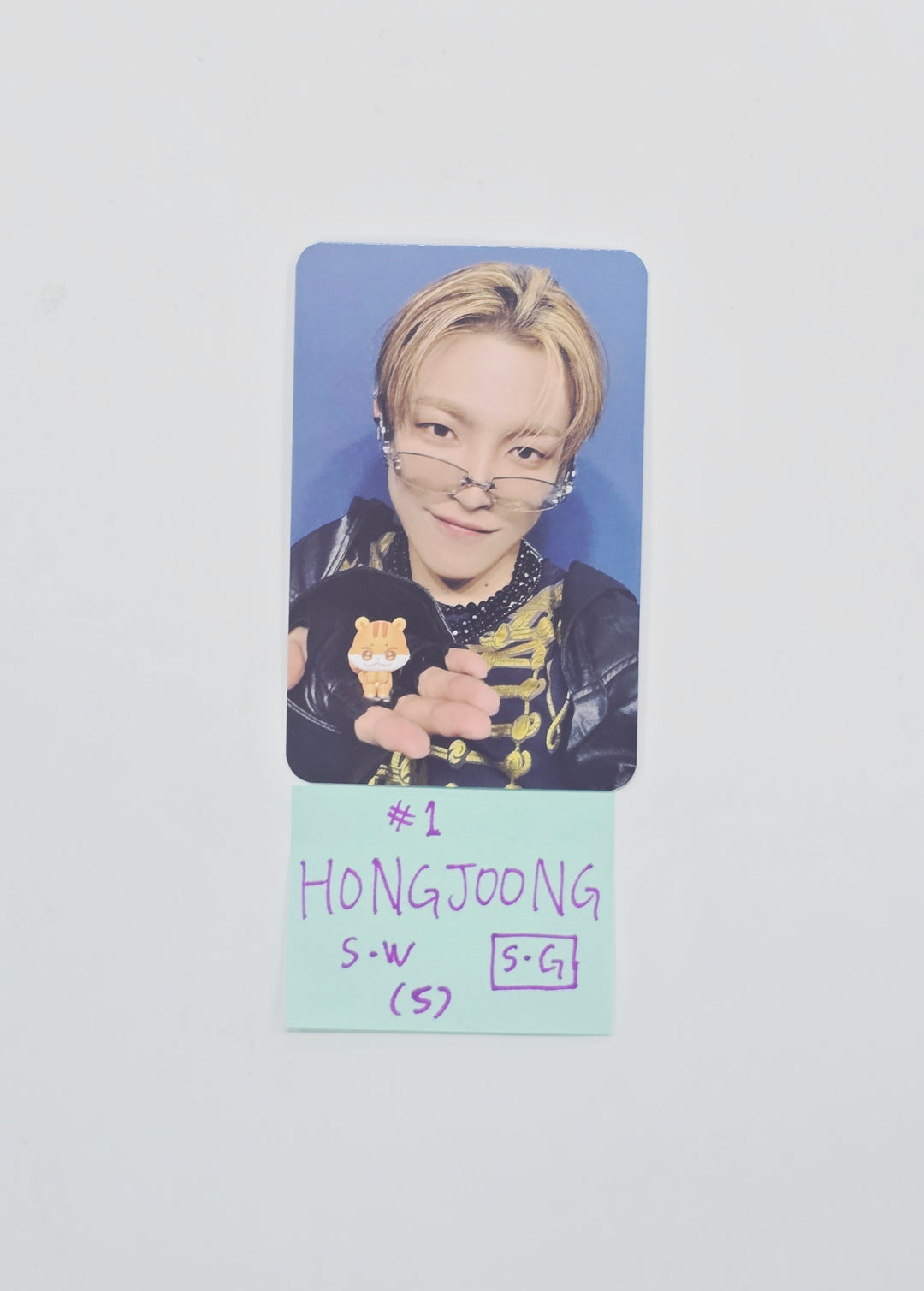 ATEEZ "GOLDEN HOUR : Part.4" -Soundwave Special Gift Event Photocard, Keyring [26.03.11]