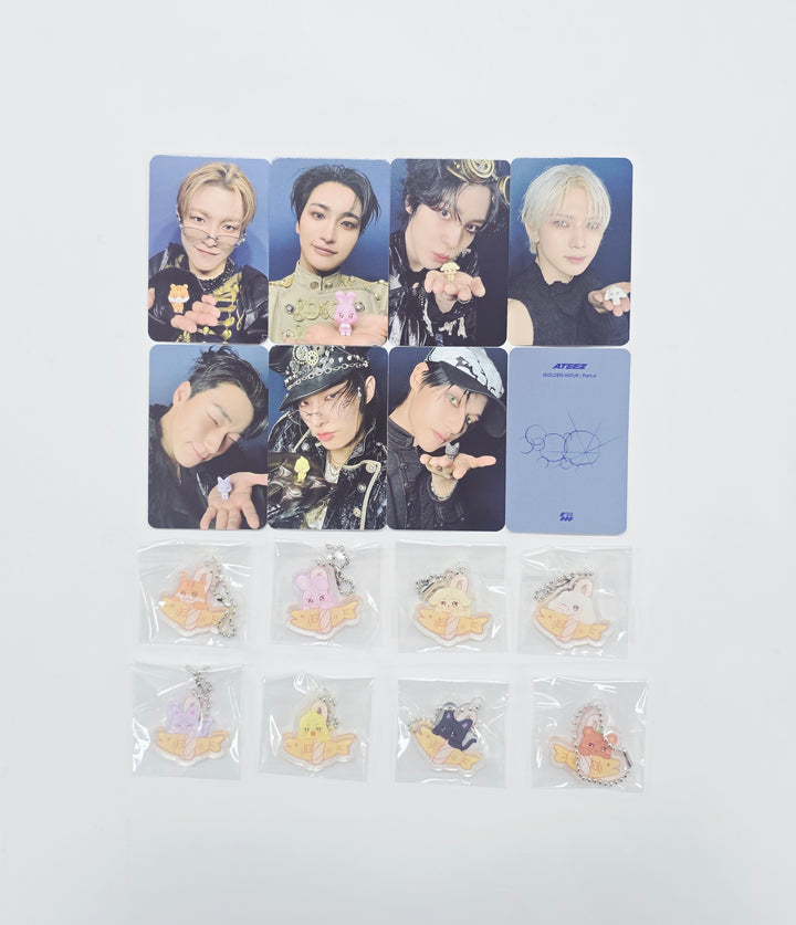 ATEEZ "GOLDEN HOUR : Part.4" -Soundwave Special Gift Event Photocard, Keyring [26.03.11]