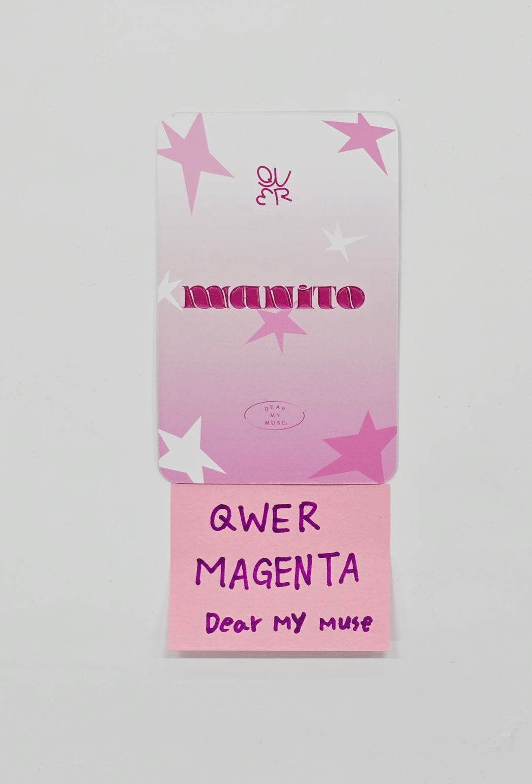 MAGENTA (of QWER) - Dear My Muse Fansign Event Winner Photocard [26.03.12]