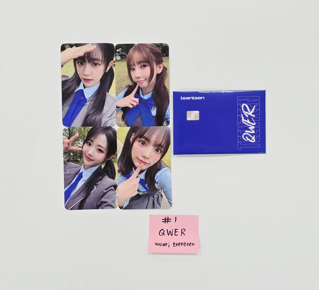 QWER - Woori TeenTeen Event Photocards Set (4EA) [26.03.12]