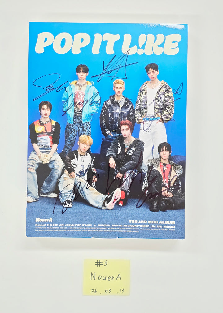 NouerA "POP IT LIKE" - Hand Autographed(Signed) Promo Album [26.03.13]
