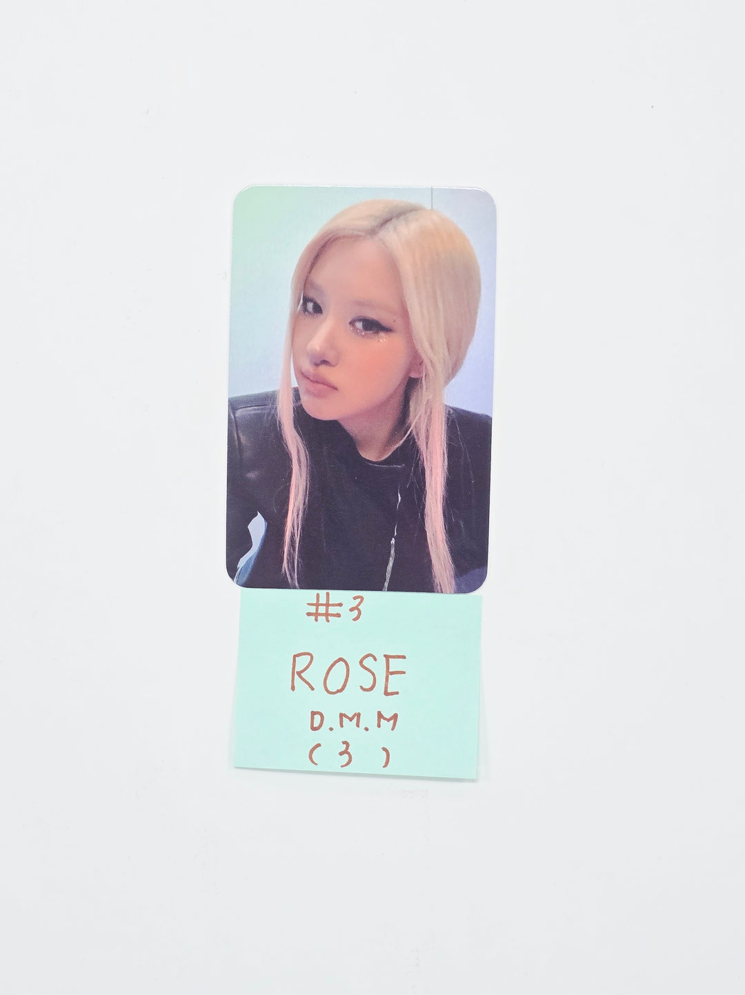 Black Pink "DEADLINE" - Dear My Muse Pre-Order Benefit Photocard (GRAY Ver.) [26.03.16]