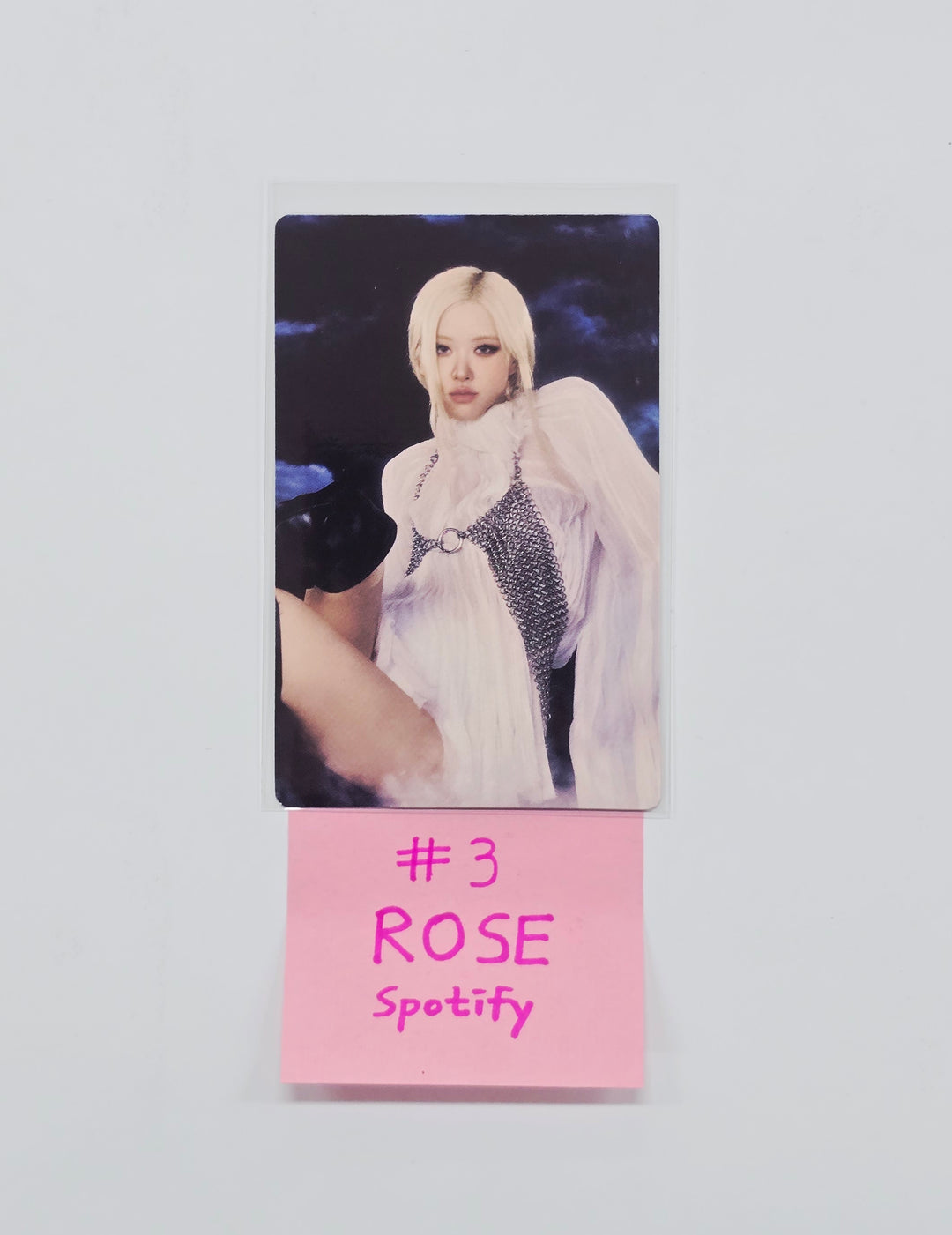 BLACK PINK  - Spotiy Listening Event Photocard [26.03.17]