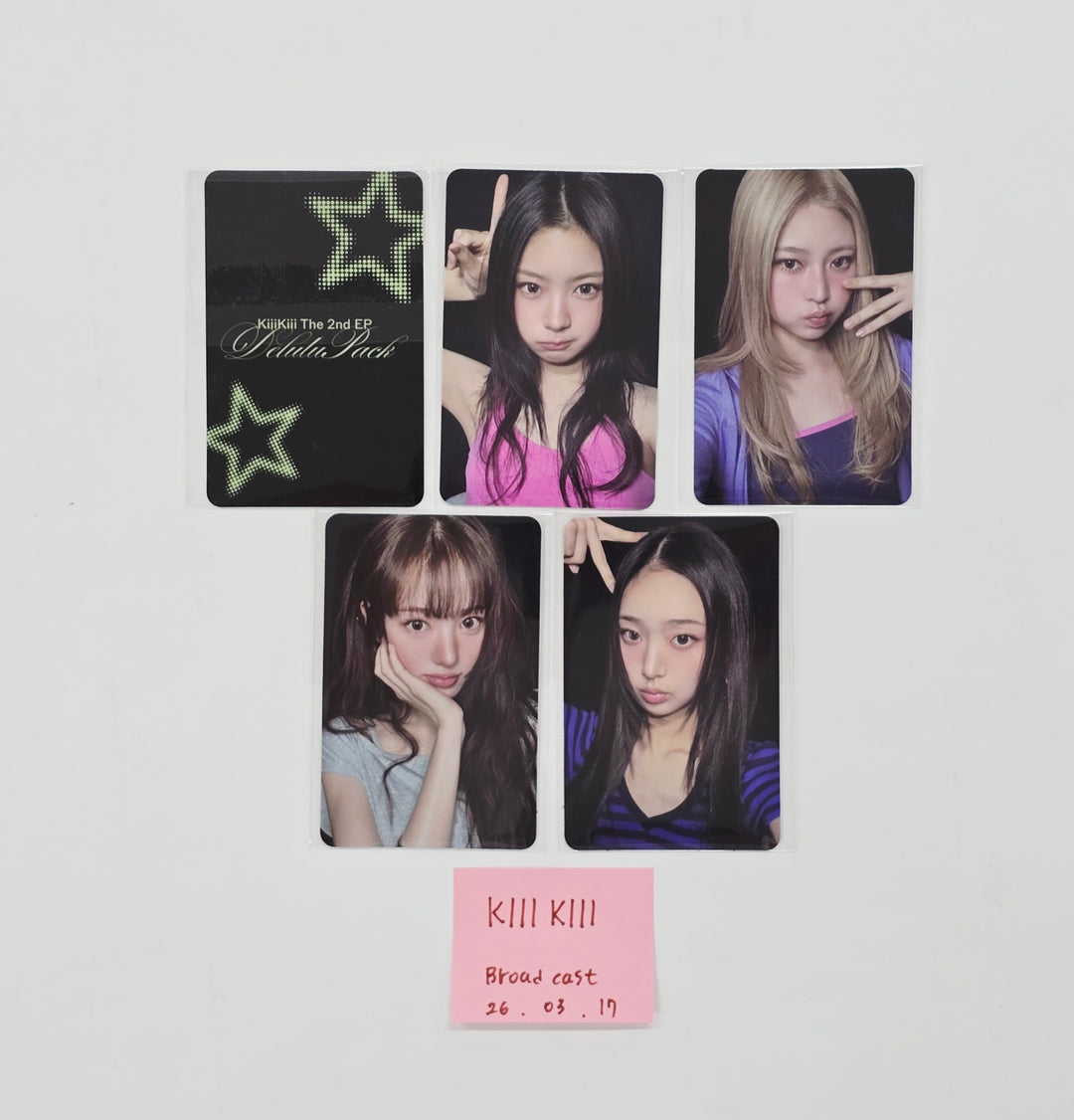 KiiiKiii - Broadcast Photocard Set (5ea) [26.03.17]