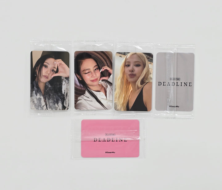 BLACK PINK "DEADLINE" - Ktown4U Time Attack Event Photocard [26.03.18]