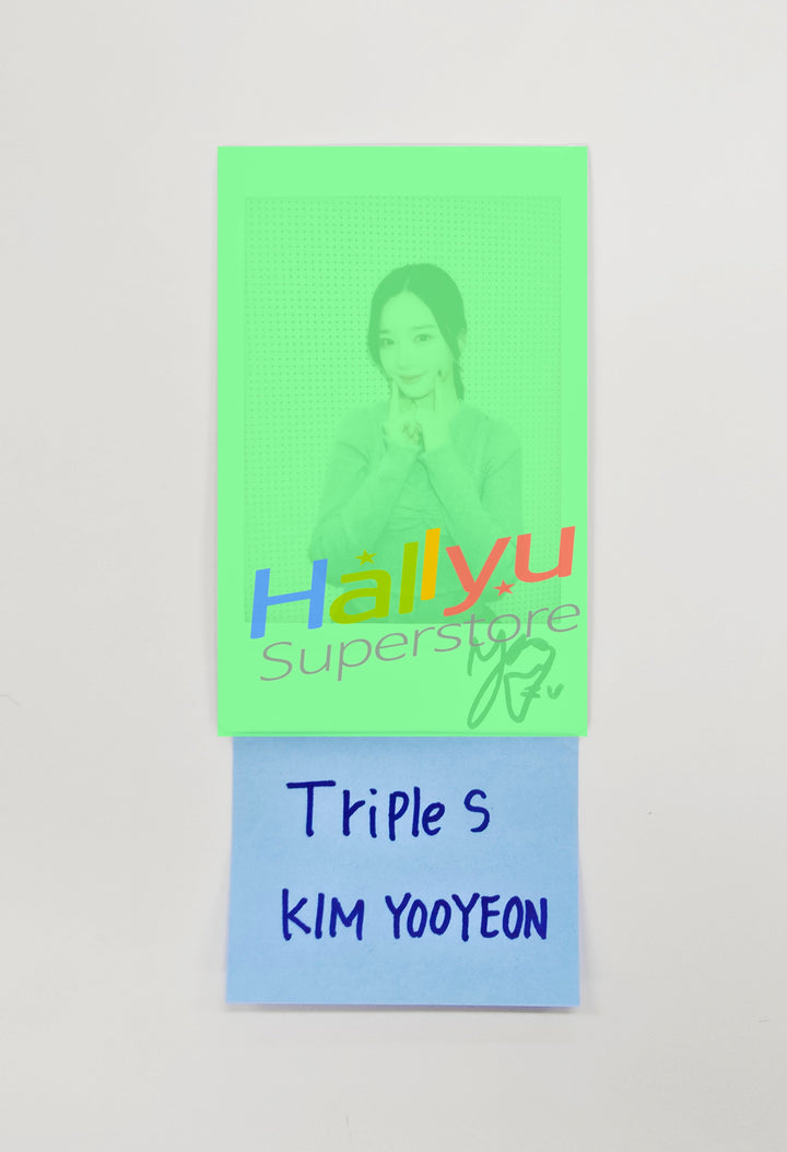 YOOYEON (of TripleS) - Hand Autographed(Signed) Polaroid [26.03.18]