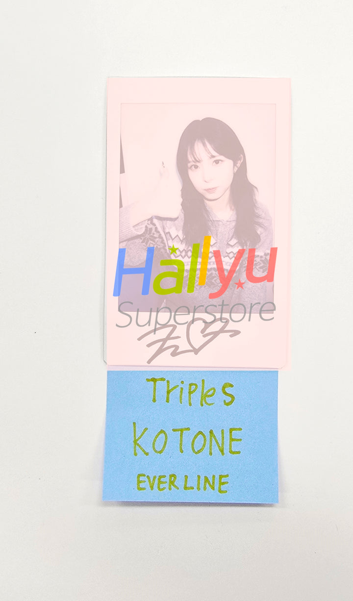 Kotone (of TripleS) - Hand Autographed(Signed) Polaroid [26.03.18]