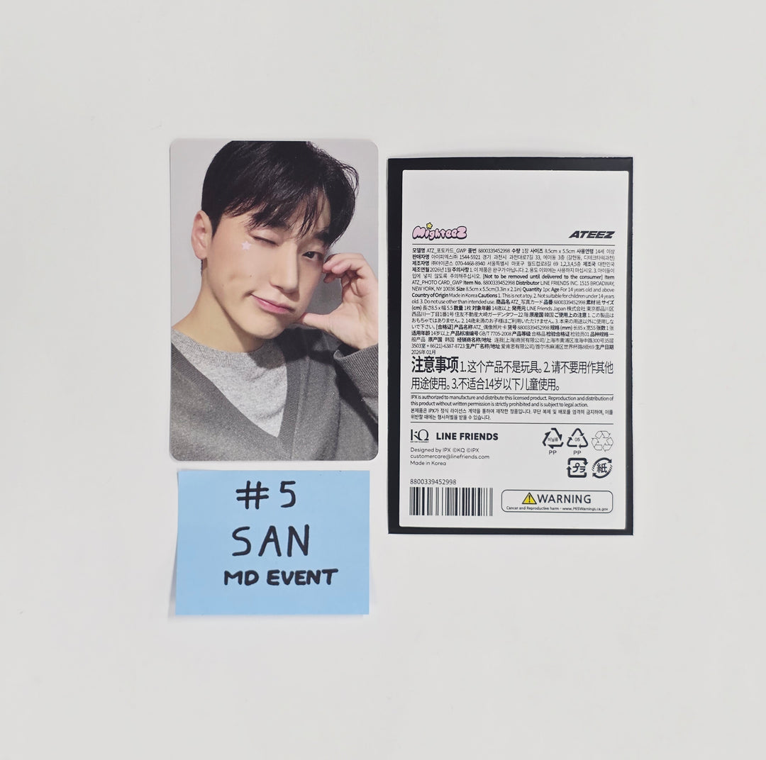 ATEEZ "Mighteez Wonder Room" - Pop-Up Store MD Event Photocard [26.03.18]