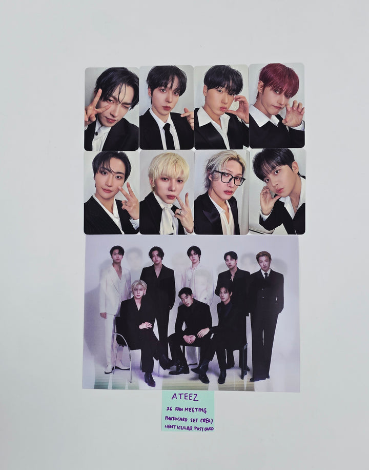 ATEEZ - FanMeeting Photocard + Lenticular Postcard [26.03.19]