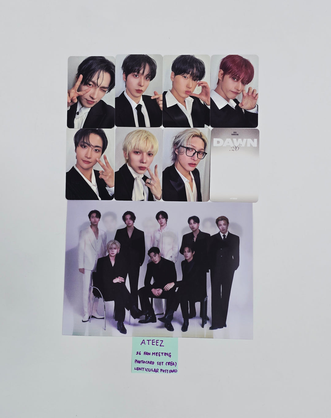 ATEEZ - FanMeeting Photocard + Lenticular Postcard [26.03.19]