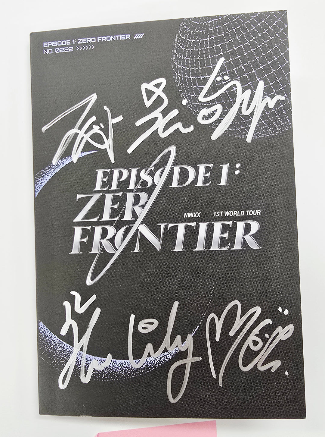 NMIXX - "Epsode 1: Zero Frontier" Hand Autograhped(Signed) Postcard [26.03.20]