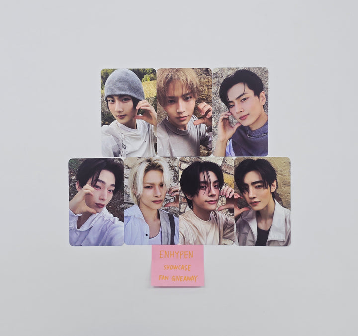 ENHYPEN "THE SIN : VANISH" - Showcase Fan Giveaway Photocard Set (7ea) [26.03.20]