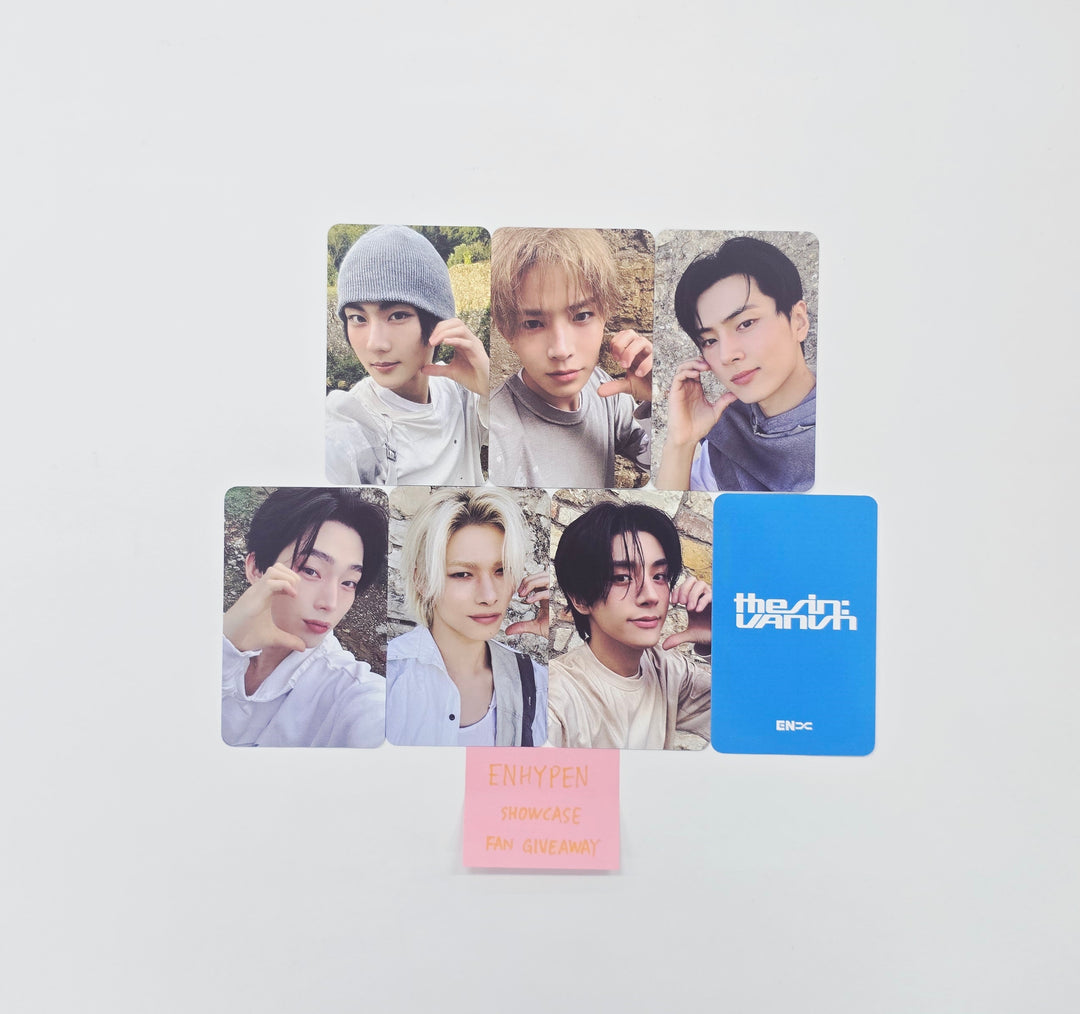 ENHYPEN "THE SIN : VANISH" - Showcase Fan Giveaway Photocard Set (7ea) [26.03.20]