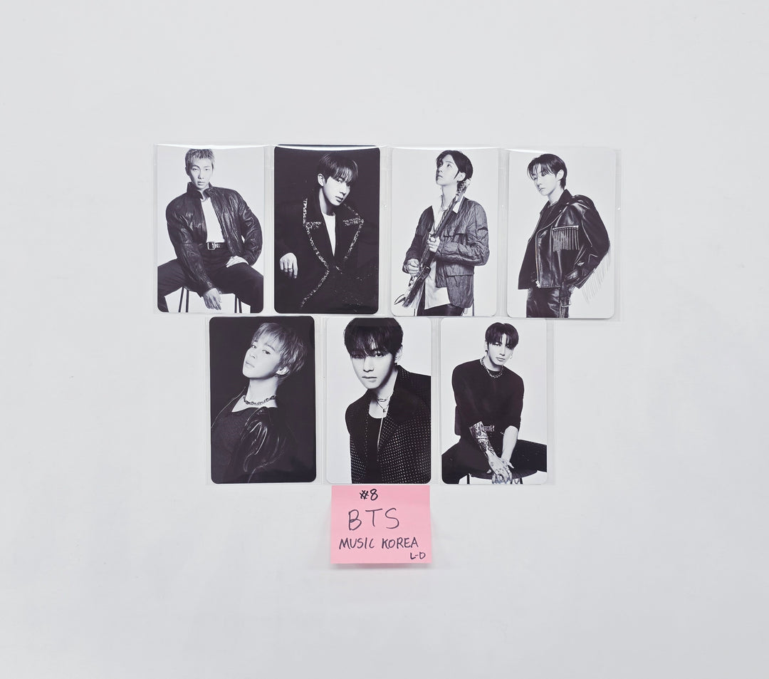 BTS "ARIRANG " - Music Korea Lucky Draw Event Photocard (Set ver.) [26.03.21] - Must Read !