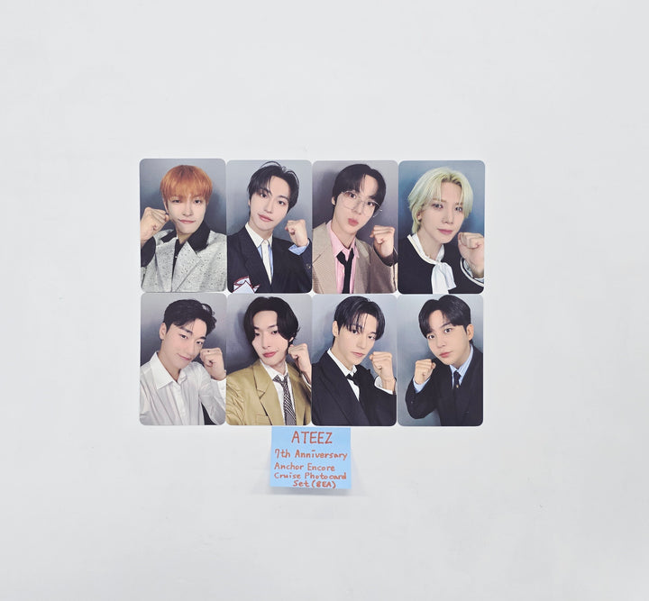 ATEEZ - 7th Anniversary Anchor Encore Cruise Photocard Set (8ea) [26.03.23]