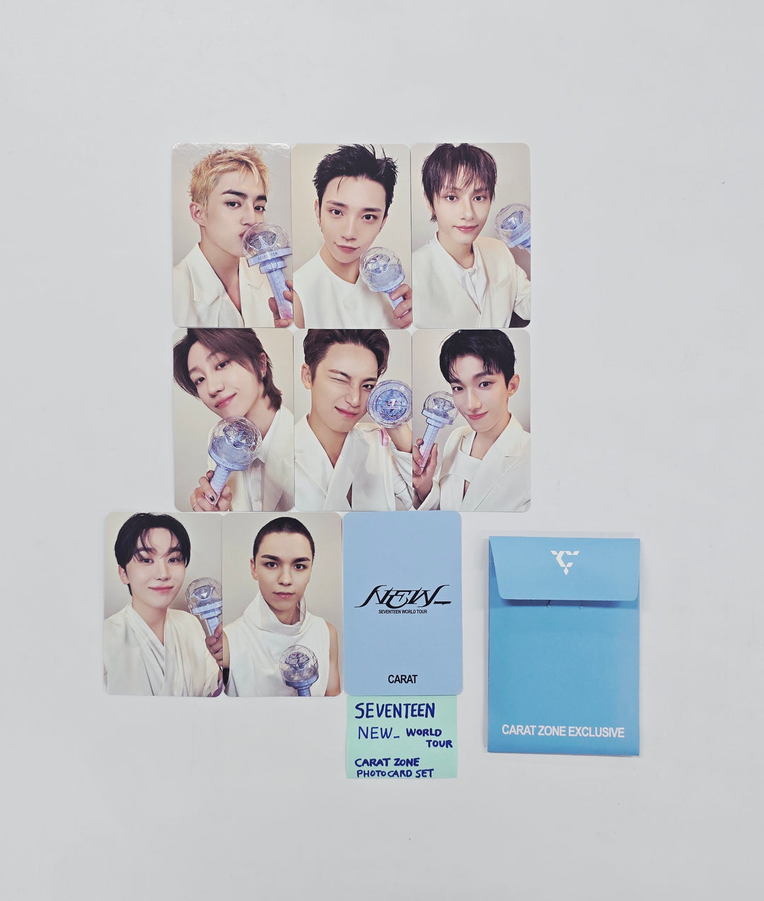 SEVENTEEN - New_World Tour CARAT ZONE Photocard Set (9ea) [26.03.24]