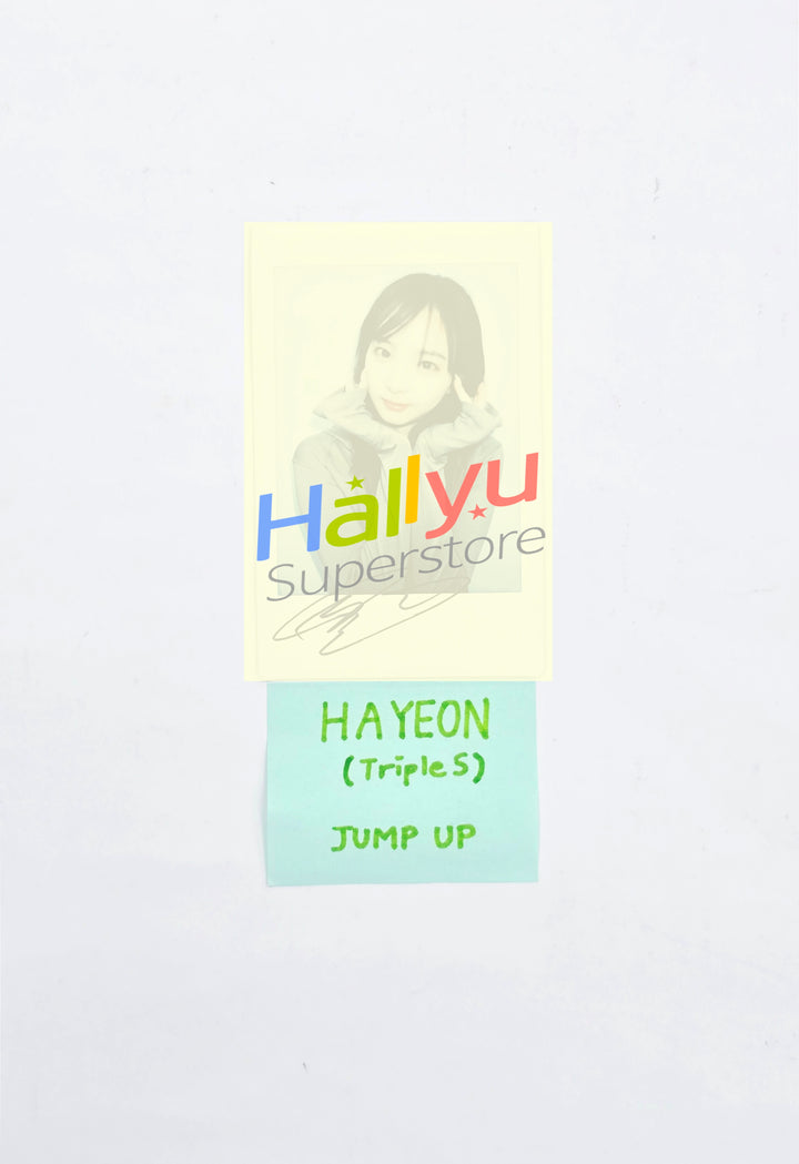HAYEON (of Triples) - Hand Autographed(Signed) Polaroid [26.03.24]