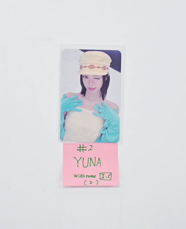 YUNA (of ITZY) "Ice Cream" - Withmuu Pre-Order Benefit Photocard (Ice Cream Ver.) [26.03.25]