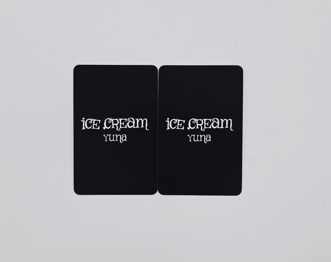YUNA (of ITZY) "Ice Cream" - Blue Dream Media Pre-Order Benefit Photocard (Ice Cream Ver.) [26.03.25]