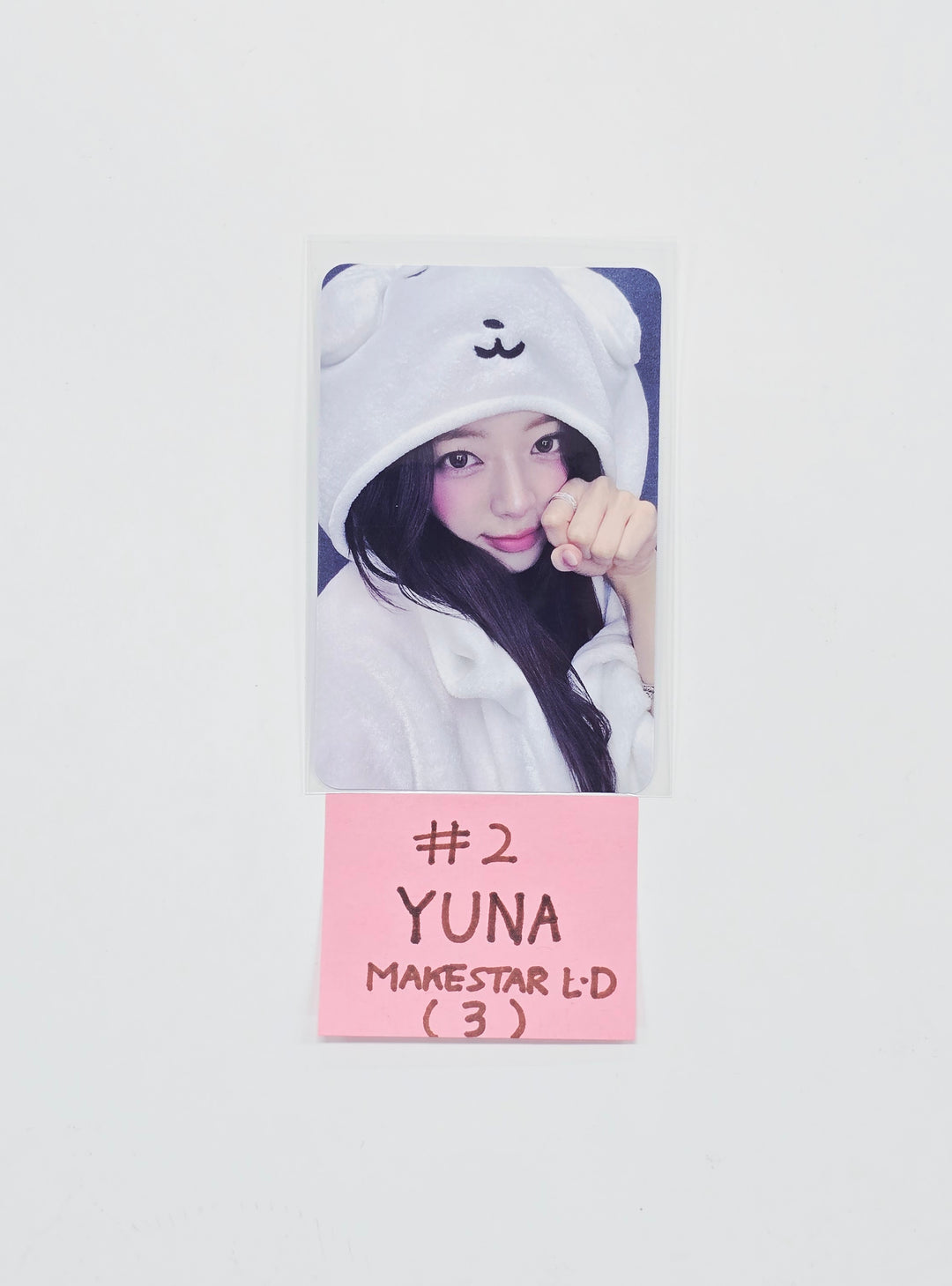 YUNA (of ITZY) "Ice Cream" - Makestar Lucky Draw Event Photocard [26.03.25]