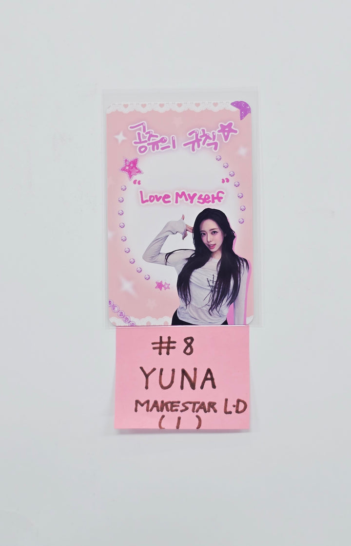 YUNA (of ITZY) "Ice Cream" - Makestar Lucky Draw Event Photocard [26.03.25]