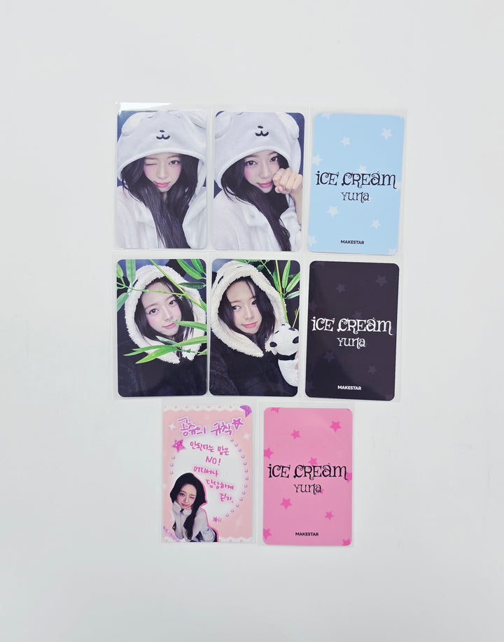 YUNA (of ITZY) "Ice Cream" - Makestar Lucky Draw Event Photocard [26.03.25]