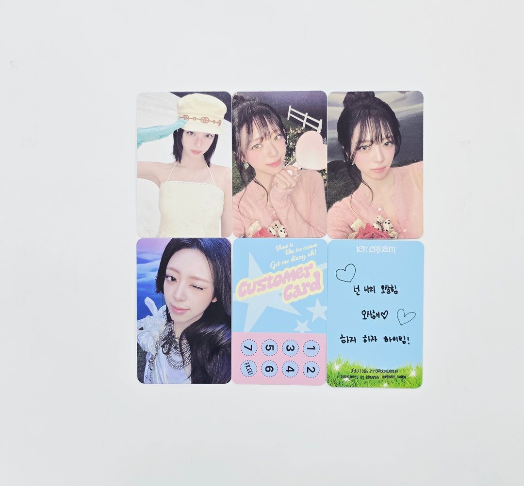 YUNA (of ITZY) "Ice Cream" - Official Photocard (ice cream ver.) [26.03.25]