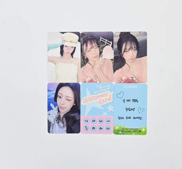 YUNA (of ITZY) "Ice Cream" - Official Photocard (ice cream ver.) [26.03.25]