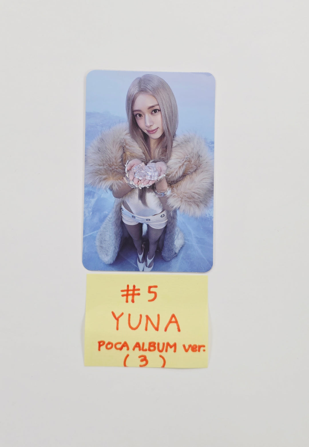 YUNA (of ITZY) "Ice Cream" - Official Photocard (poca album ver.) [26.03.25]