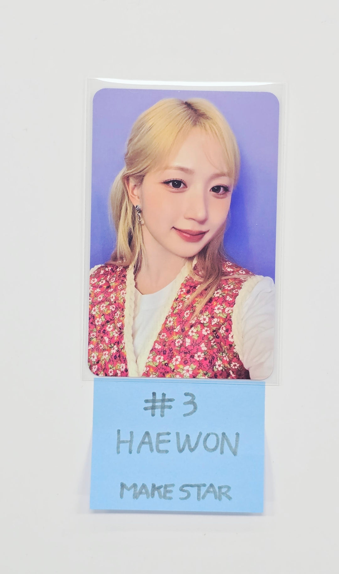 NMIXX "Blue Valentine" - Makestar Fansign Event Photocard [26.03.26]