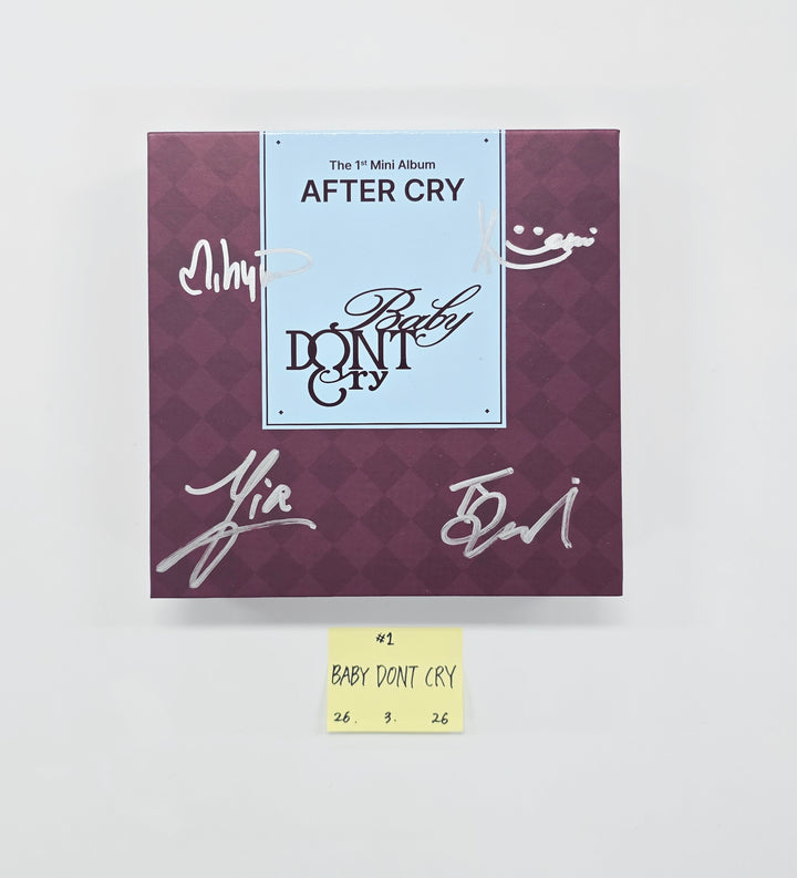 Baby DONT Cry "AFTER CRY" - Hand Autographed(Signed) Promo Album [26.03.26]