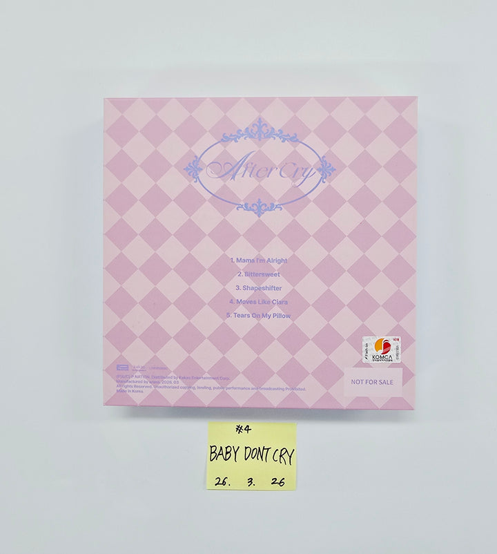 Baby DONT Cry "AFTER CRY" - Hand Autographed(Signed) Promo Album [26.03.26]