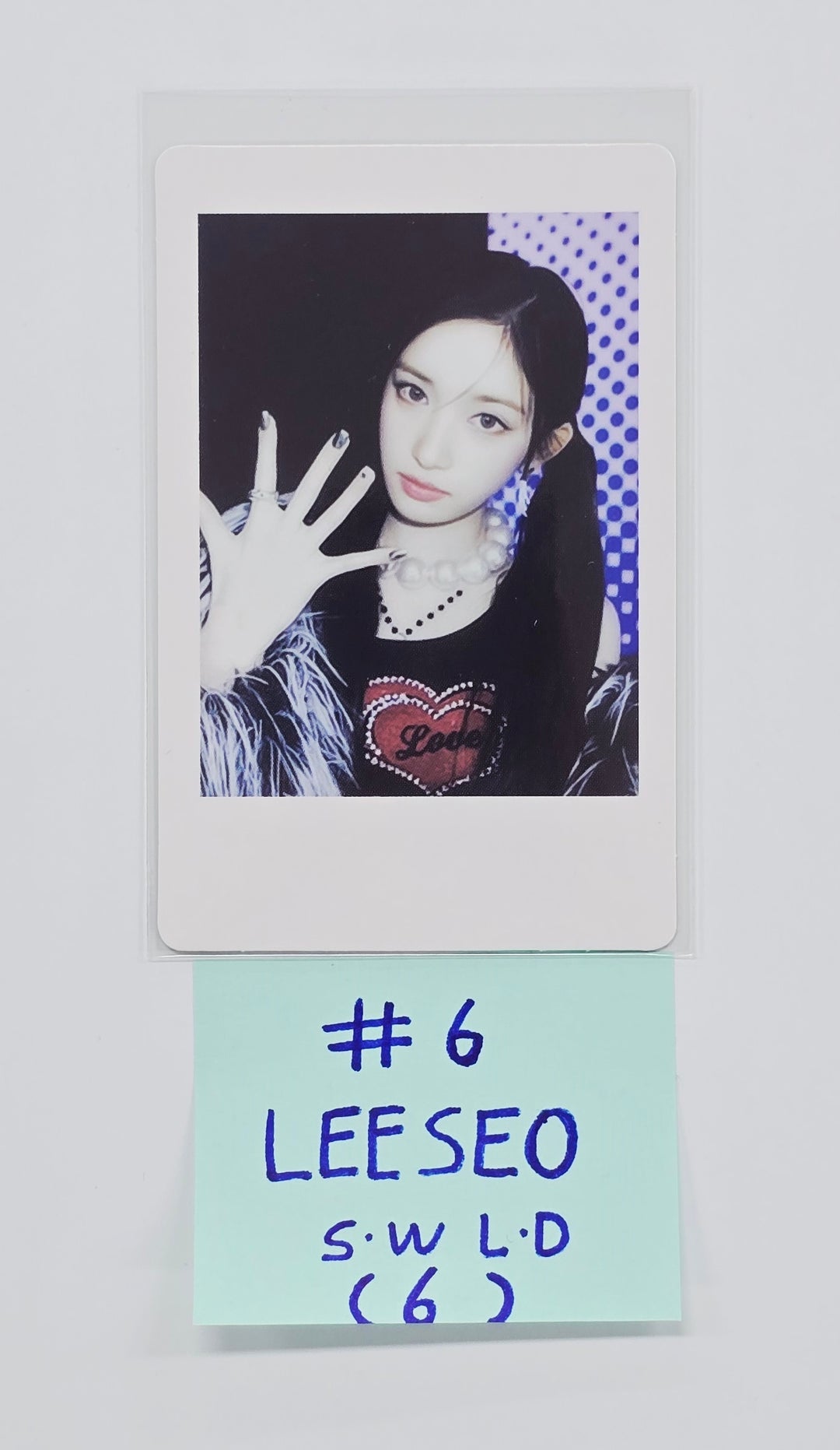 IVE "IVE SECRET" - Soundwave Lucky Draw Event Polaroid type Photocard R2 [26.03.27]