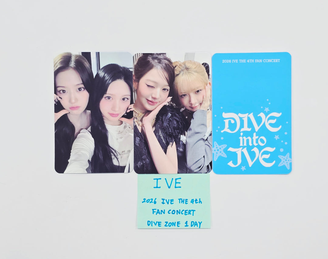 IVE - 2026 IVE The 4th Fan Concert DIVE ZONE 1 Days Unit Photocards Set [26.03.27]