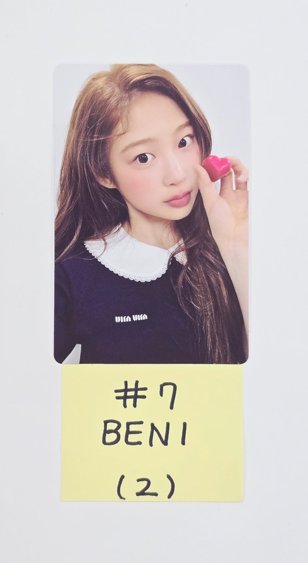 Baby DONT Cry "AFTER CRY" - Official Photocard (Mia, Beni) [26.03.27]