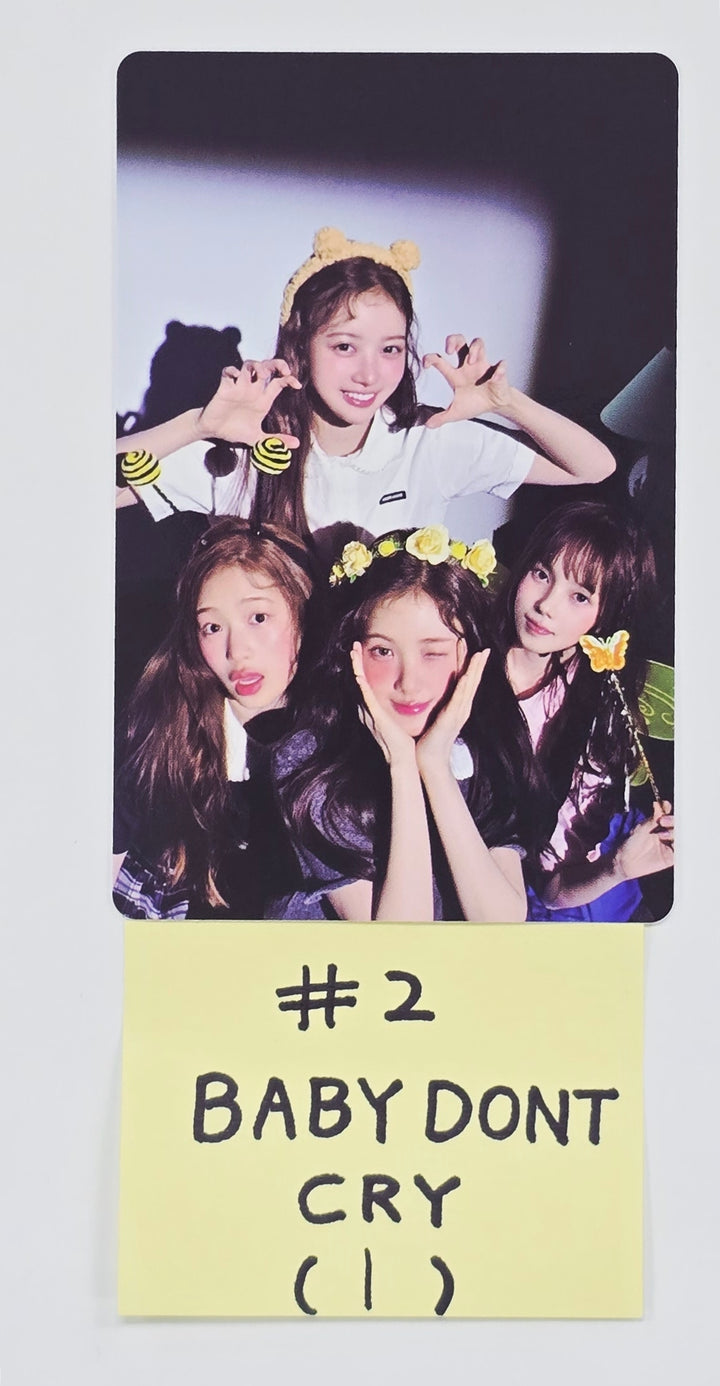 Baby DONT Cry "AFTER CRY" - Official Photocard (unit, grup) [26.03.27]
