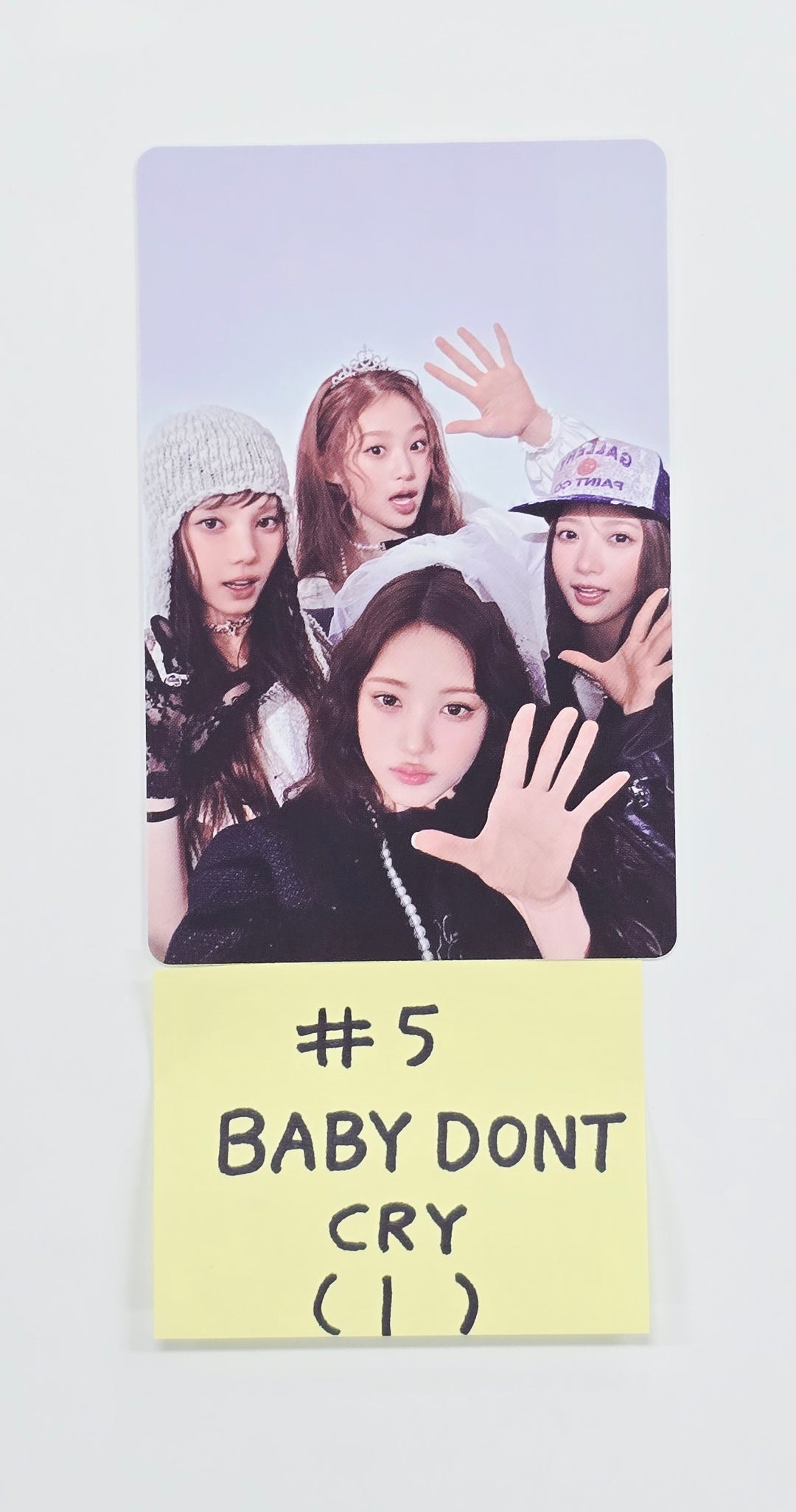 Baby DONT Cry "AFTER CRY" - Official Photocard (unit, grup) [26.03.27]