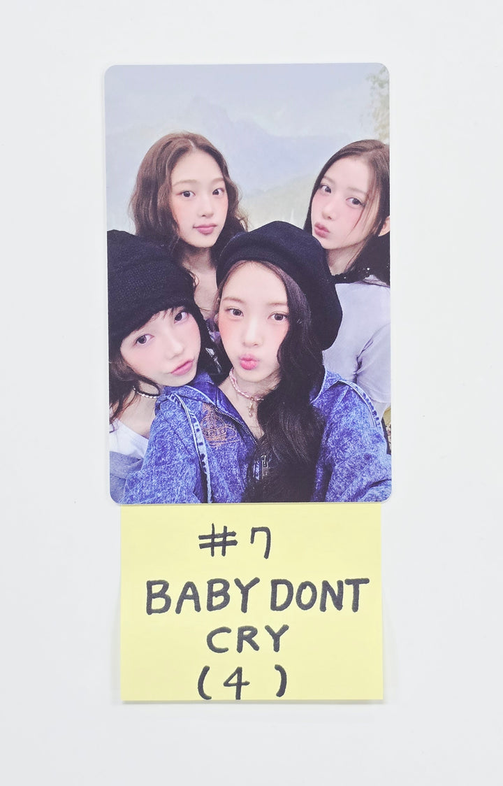 Baby DONT Cry "AFTER CRY" - Official Photocard (unit, grup) [26.03.27]