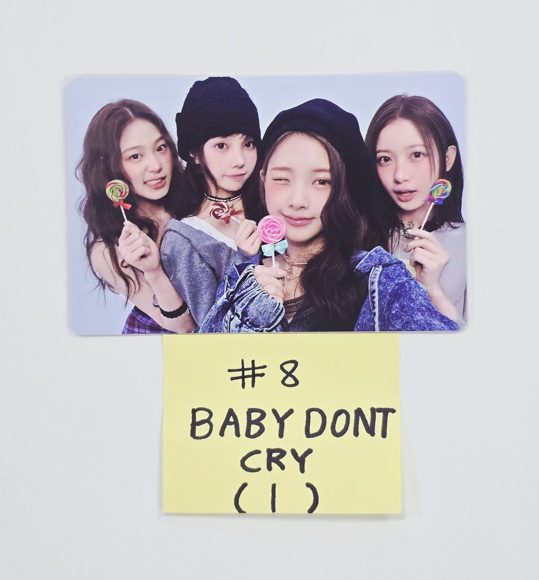 Baby DONT Cry "AFTER CRY" - Official Photocard (unit, grup) [26.03.27]