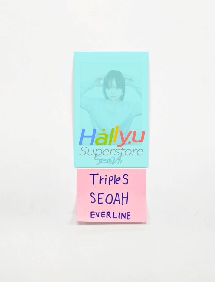 SEOAH (of Triples) - Hand Autographed(Signed) Polaroid [26.03.30]