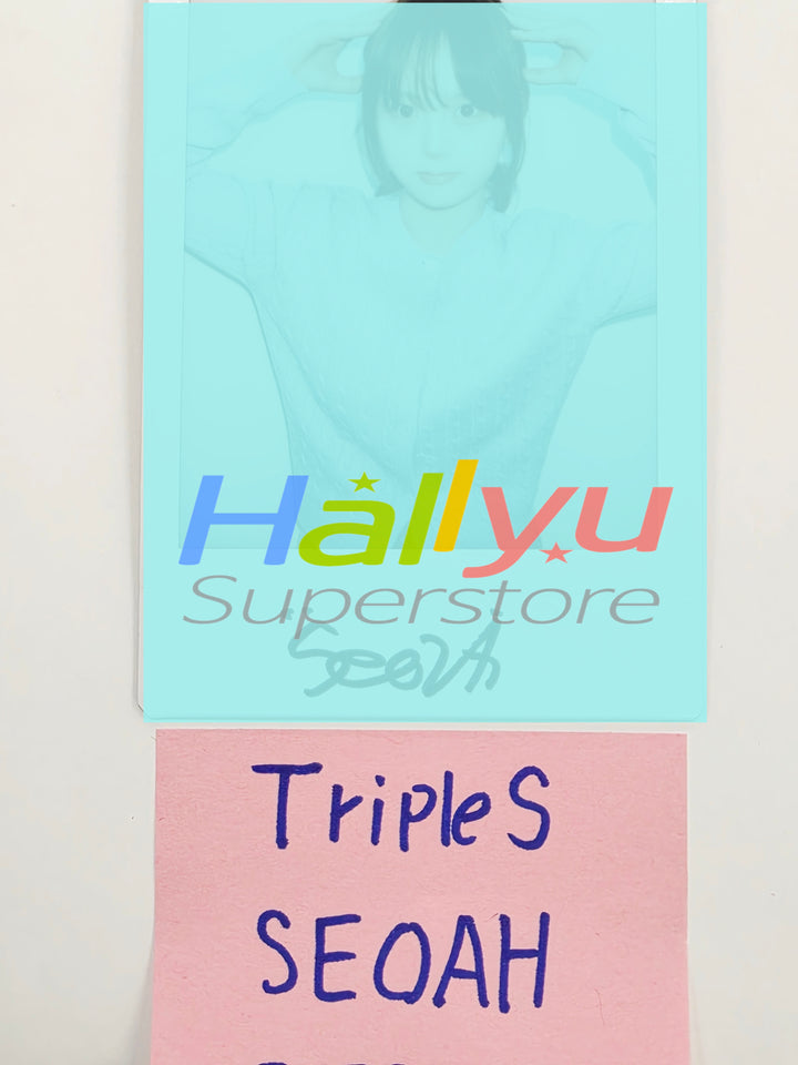 SEOAH (of Triples) - Hand Autographed(Signed) Polaroid [26.03.30]