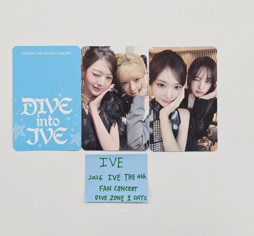 IVE - 2026 IVE The 4th Fan Concert DIVE ZONE 1 Days Unit Photocards Set [26.03.31]