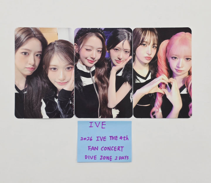 IVE - 2026 IVE The 4th Fan Concert DIVE ZONE 2 Days Unit Photocards Set [26.03.31]